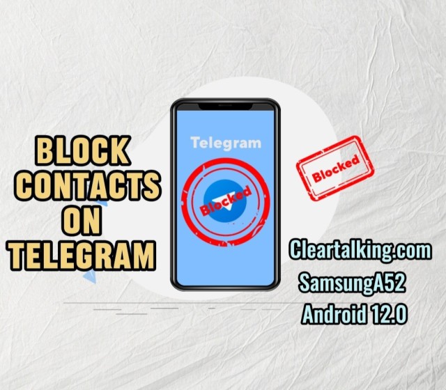 How to Block Contacts on Telegram?