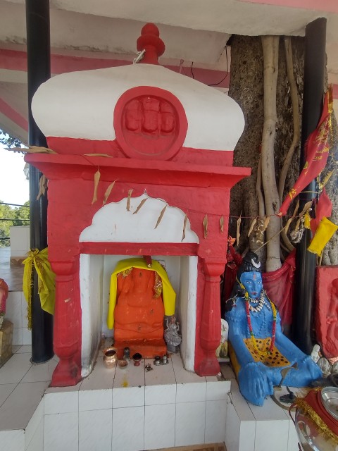 Temple at Ganesh Ghati, Kangra