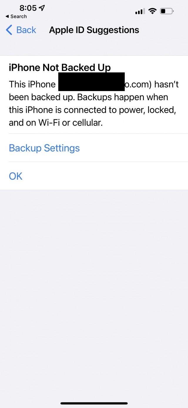 iPhone 13 Pro Max iCloud Backup