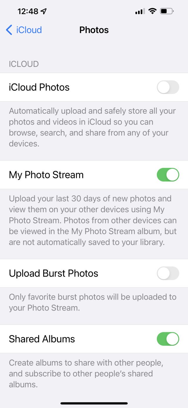 iPhone 13 Pro Max iCloud Backup Settings