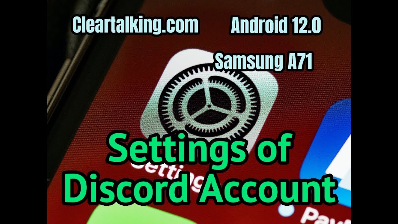 How to Setup Discord Account Settings?
