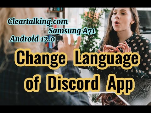 How can you change Discord’s Language?