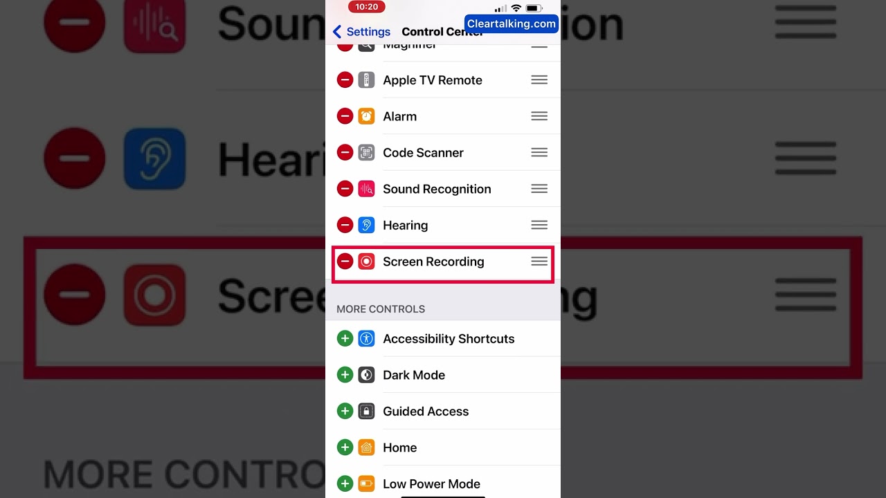Add inbuilt Screen Recording feature to Control Center on your iPhone or iPad #shorts #ios #ios16