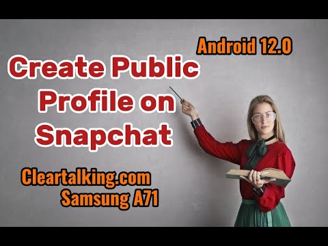 How can you create a Public Profile on Snapchat? #snapchat #profile