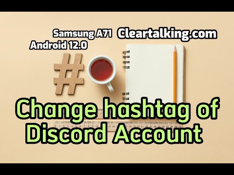 How can you change your Discord Hashtag?
