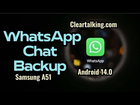 How can you Backup your Chat in WhatsApp? #android #whatsapp #chat #backup #account #update