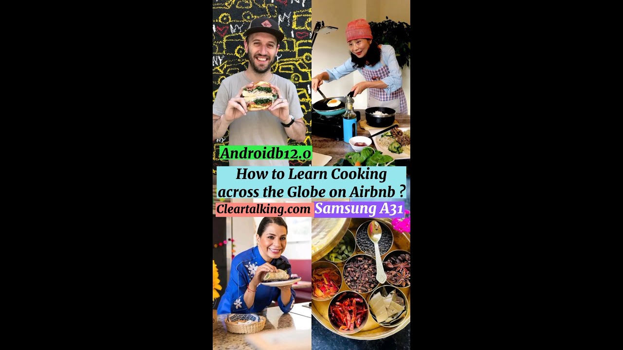 How to Learn Cooking across the Globe on Airbnb? #Cooking #Airbnb #Online #Food #Chocolate