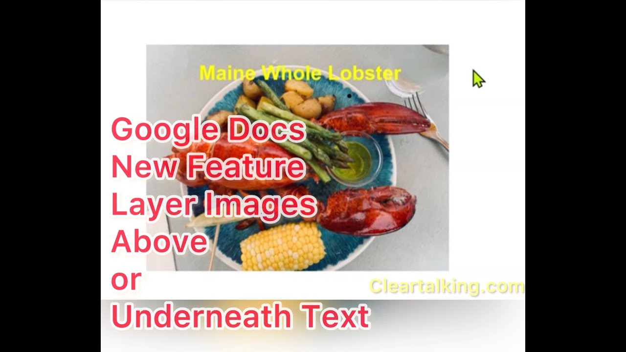 How To Layer Images Above And Below Text In Google Docs Cleartalking