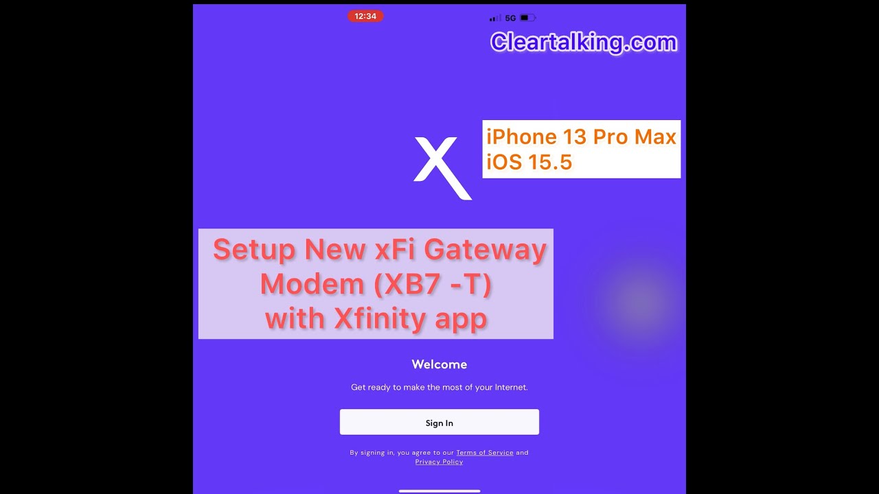 How to Setup and Activate Xfinity xFi Gateway Modem with the Xfinity app?