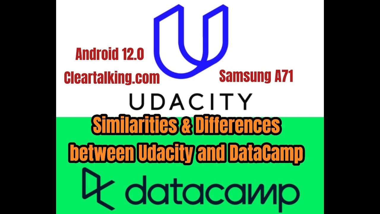 DataCamp vs Udacity Online Learning Platform Comparison #udacity #online learning #education