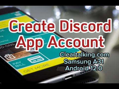 How do you Setup Discord App Account?