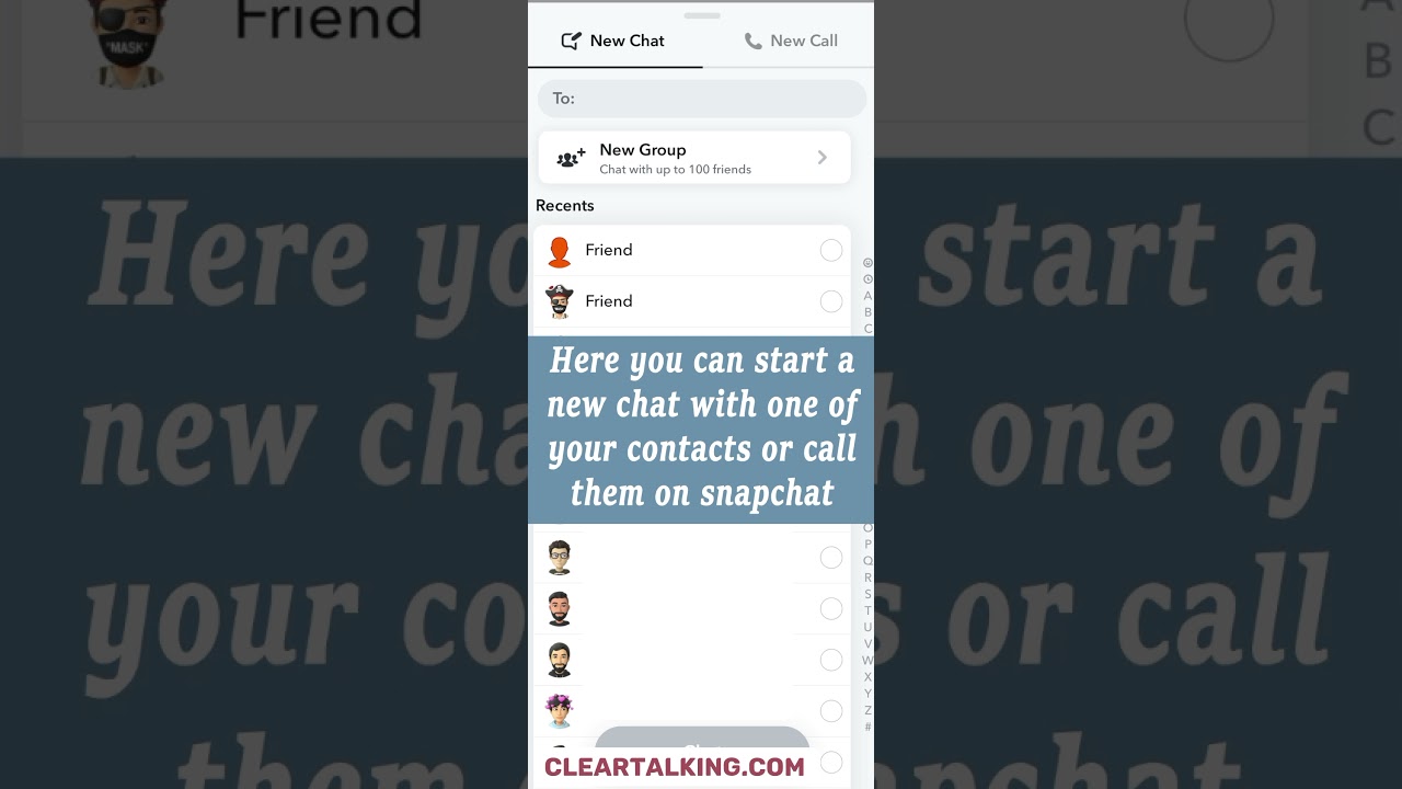 How to Create Group Chats on Snapchat?