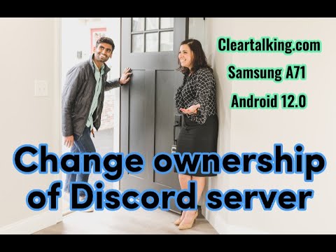 How can you change Discord Server Ownership?