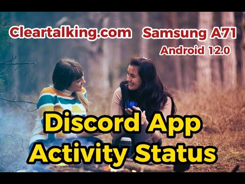 How to change Activity Status in Discord App?
