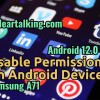 How to Disable Permissions in Android? #Android #disabled #privacy