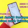 Best Android Developer options worth Tweaking? #Android #developer #configuration