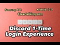 What is Discord 1-Time Login experience? #Discord #Login #Account #server