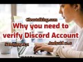 Why you need to verify your Discord Account? #Discord #Account #Verification #Bot #Server