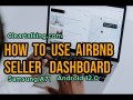 How to use Airbnb Seller Dashboard?  #airbnb #travelling #vacation