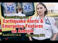 How Android Earthquake Alerts System Works on Android? #Android #emergency #earth