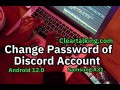 How to Reset Discord Account Password? #Discord #Account #Server #Bot #password