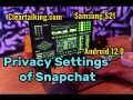 How can you Customize your privacy settings on Snapchat? #snapchat