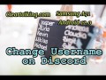 How to Change your Username on Discord? #Discord #Username #tag #account #bot