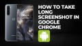 How to take long screenshot in Google Chrome