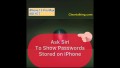 Ask Siri to show Saved Passwords on your iPhone