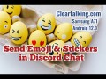 How to add Emoji’s and stickers in Discord Chat? #discord #emoji #sticker #chat