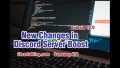 New changes in Discord Server Boosting? #Discord #channel #server #Boost