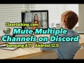 How can you mute notifications for specific channels on discord? #Discord #Channel #Mute