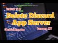 How can you delete a server in Discord App? #Discord #Account #Server #Bot #Delete