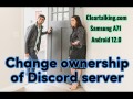How can you change Discord Server Ownership? #Discord #Account #Status #owner #modified