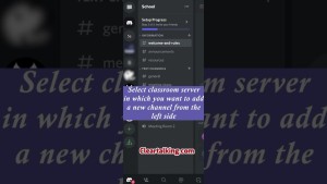 How to create a channel for Discord Server of your Classroom?#Discord #Classroom #channel#education