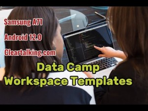 Data Camp Workspace and Data Camp Workspace Templates #datacamp #datascience #workspace #templates