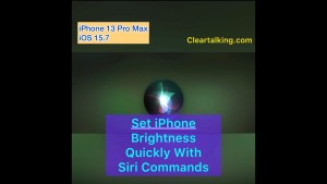 Siri Commands to Set iPhone Brightness Quickly