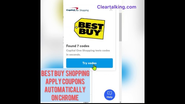 How to apply available coupons automatically for Best Buy while shopping online?