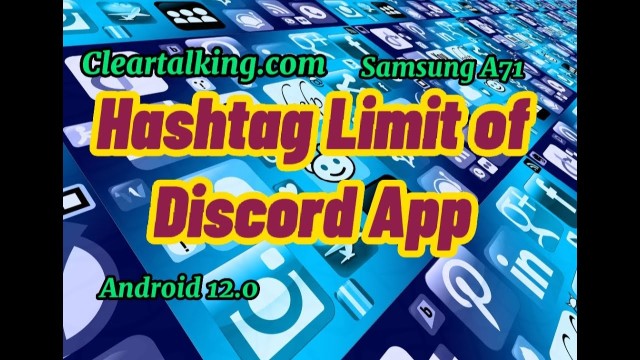 What are Hashtag Limitations for Discord Account?