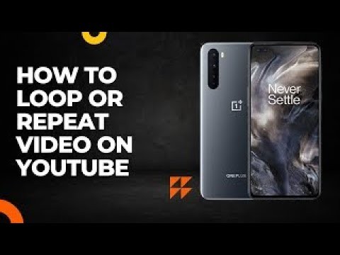 How to Loop or Repeat video on YouTube