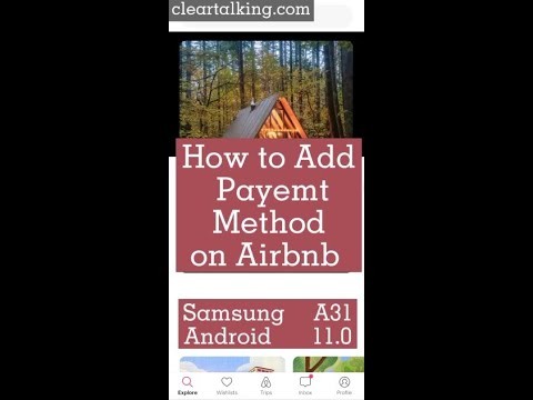 How to Add Payment method on Airbnb?