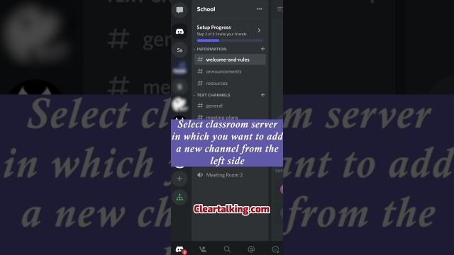 How to create a channel for Discord Server of your Classroom?