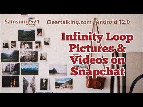 How to Loop Snapchat Videos for Infinite Times?