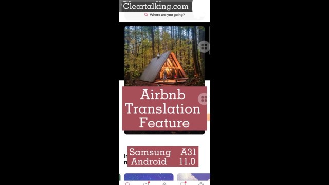 How to activate Translation Feature of Airbnb?