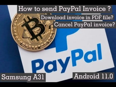 How to send Paypal invoice &amp; Download Paypal invoice in PDF format &amp; Cancel Paypal invoice ?