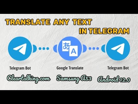 How do you Translate a Text Conversation in Telegram?#android #ios #translation #telegram #trending