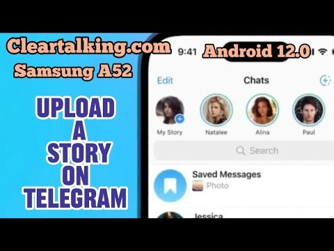 How do you Post a Story on Telegram? #android #telegram #story