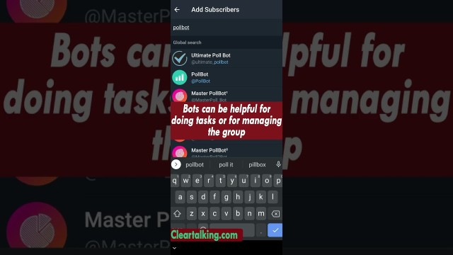 How to Add a Bot to Telegram Group? #android #bot #telegram #shorts #trending #viral