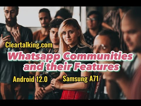 What are Whatsapp Communities and their Features?