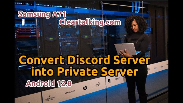 How can you convert Discord server into a Private Server?